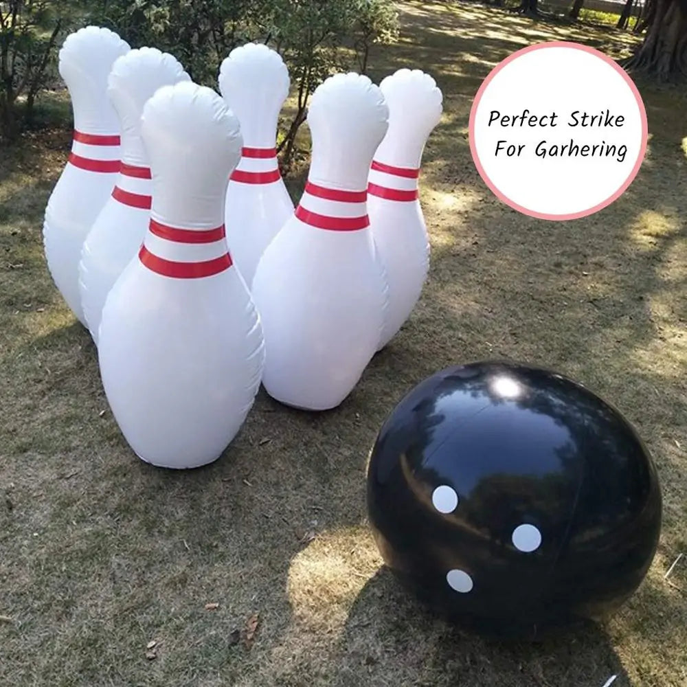 Giant Inflatable Bowling Set for Kids