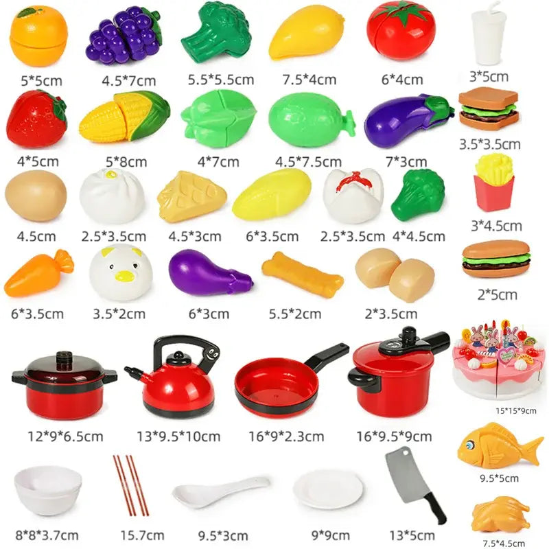 Kitchen Toy Fruit and Vegetable