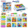 3D Mosaic Puzzle Building Bricks with Drilling Screw Toys for Children